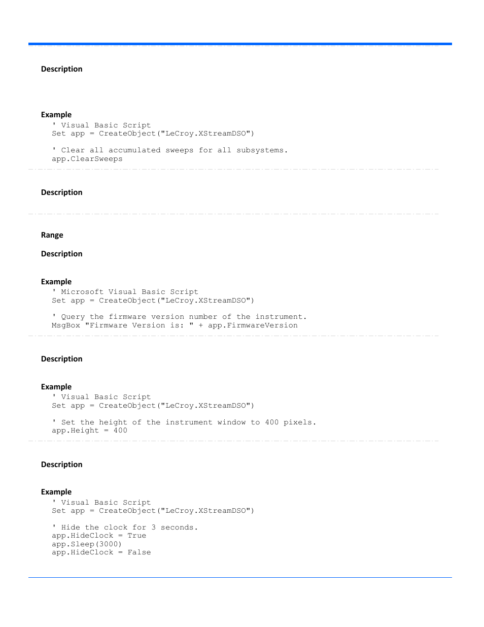 Teledyne LeCroy WavePro Automation Command User Manual | Page 16 / 667