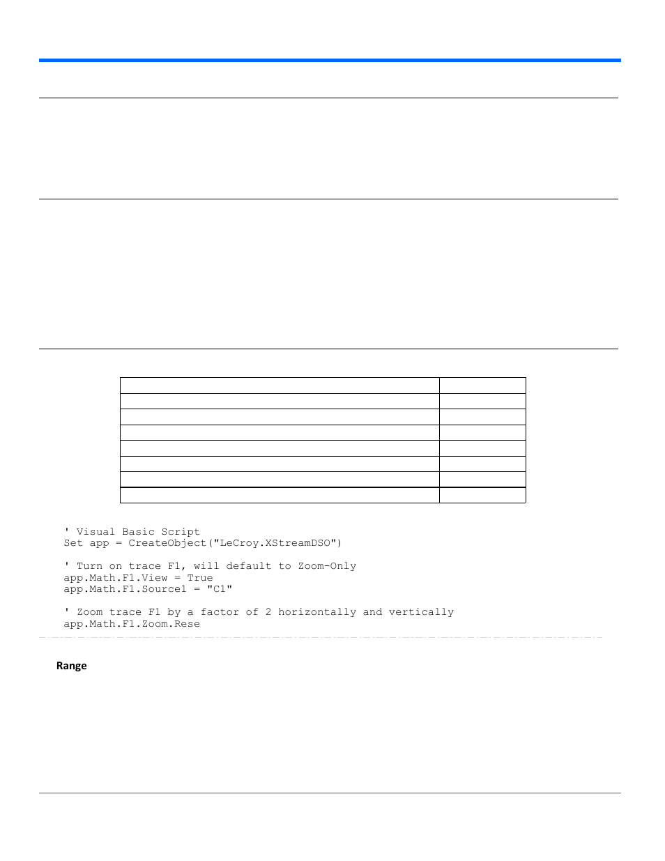 Operator1setup, Result, Zoom | Teledyne LeCroy WavePro Automation Command User Manual | Page 163 / 667