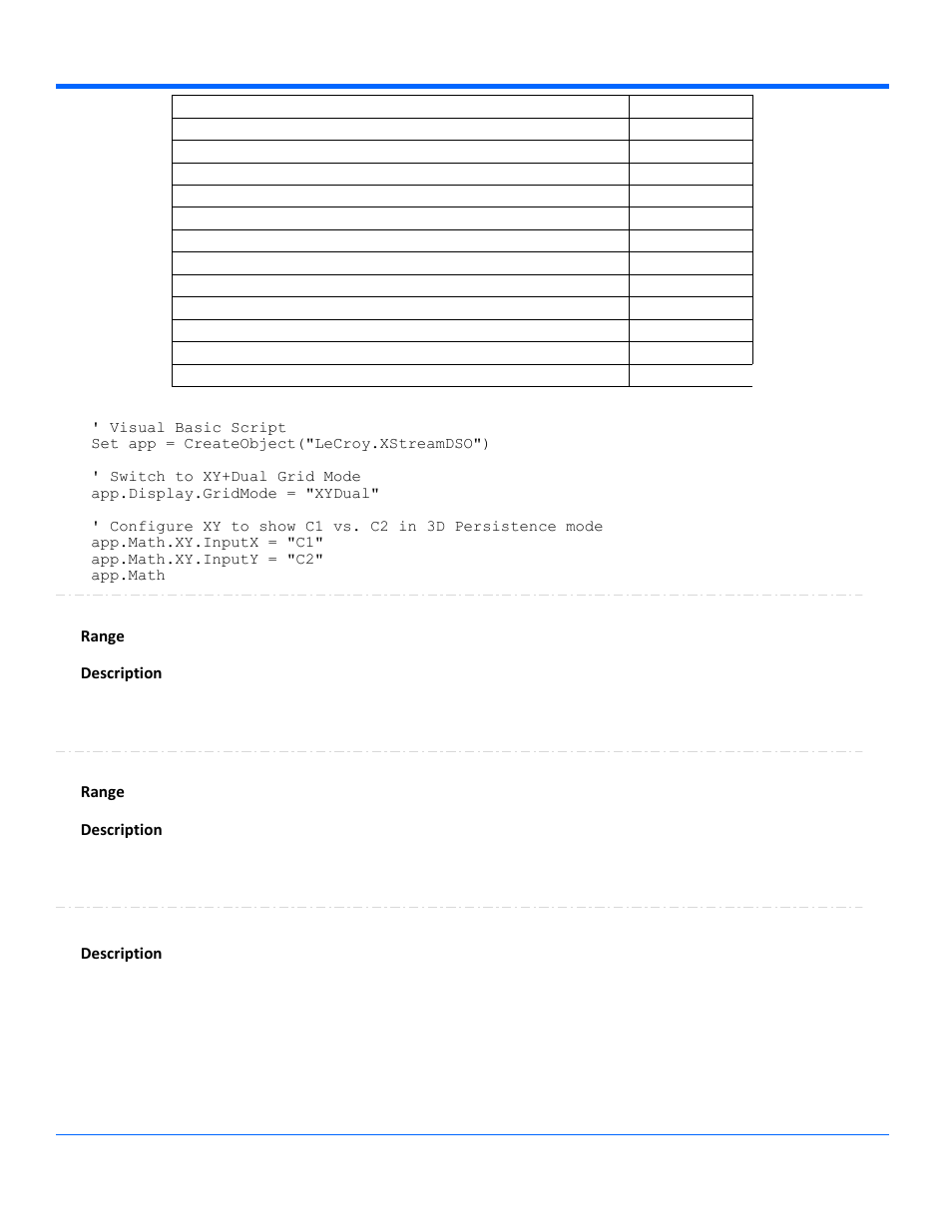 Teledyne LeCroy WavePro Automation Command User Manual | Page 165 / 667