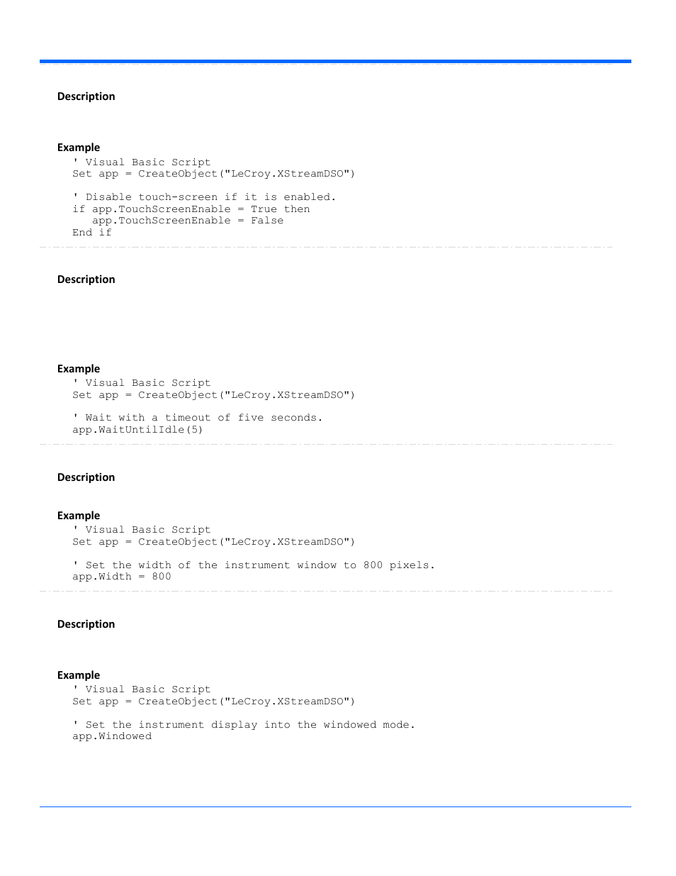 Teledyne LeCroy WavePro Automation Command User Manual | Page 20 / 667