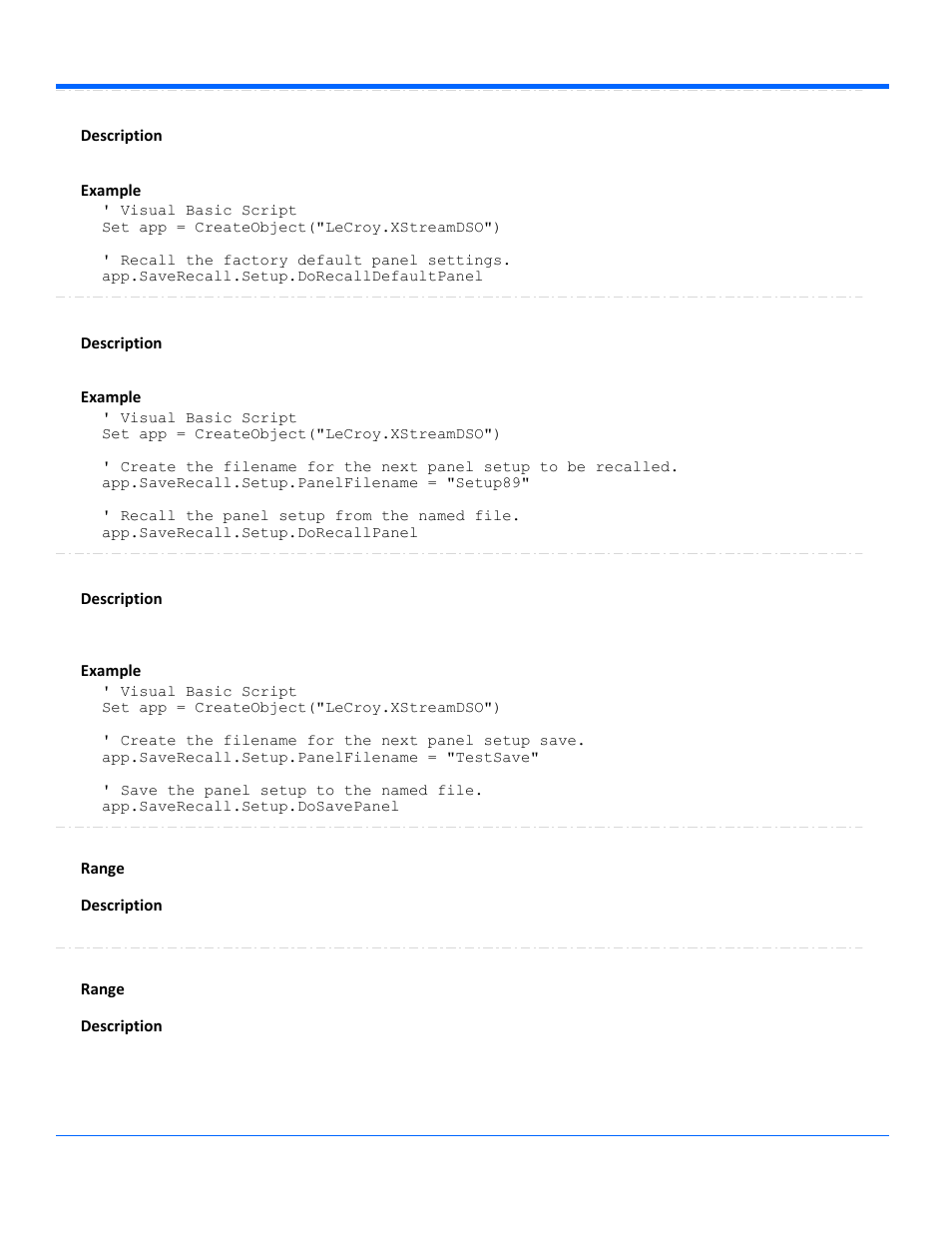 Teledyne LeCroy WavePro Automation Command User Manual | Page 214 / 667