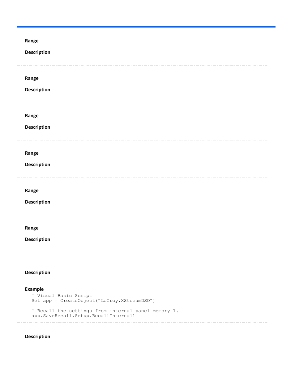 Teledyne LeCroy WavePro Automation Command User Manual | Page 215 / 667