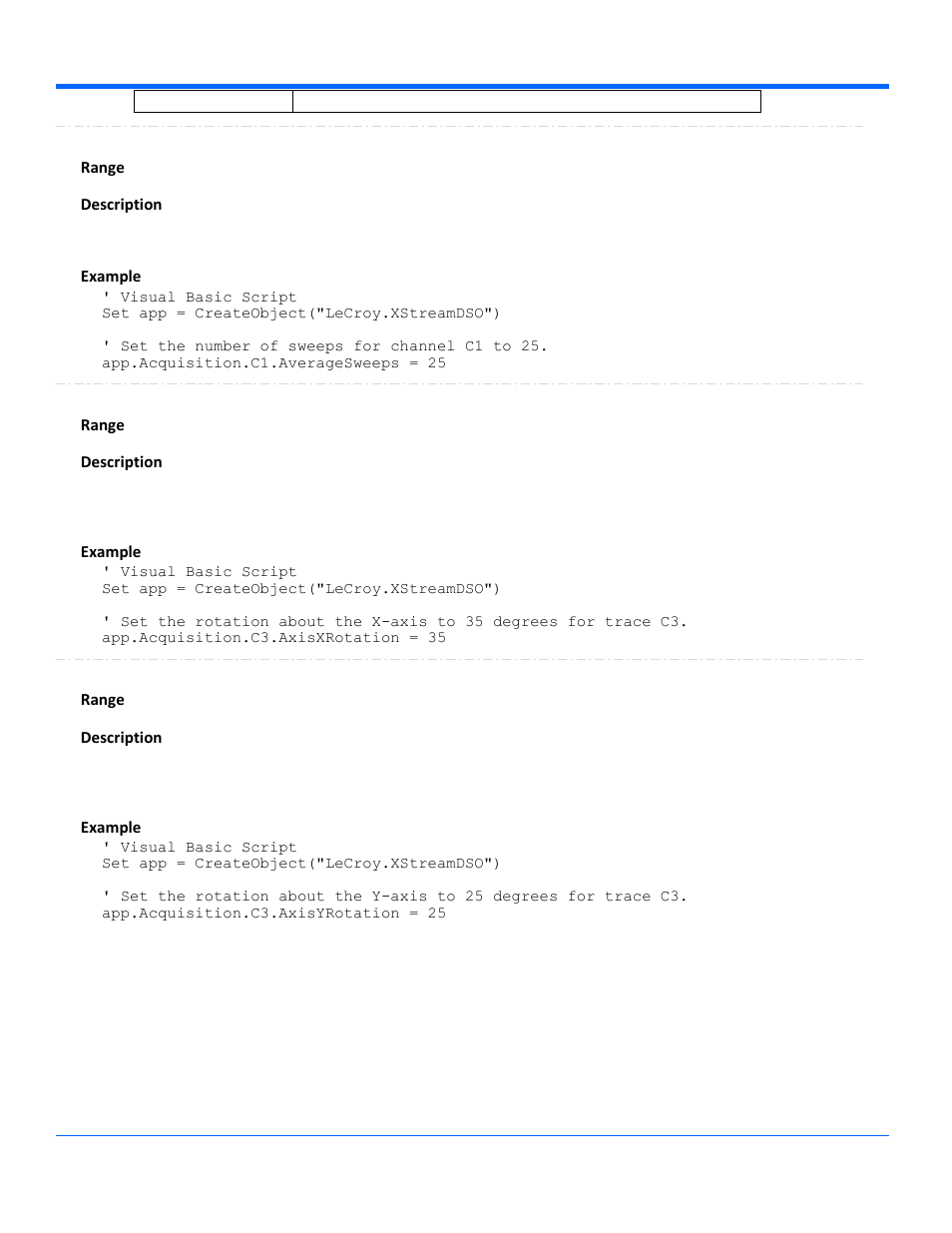 Teledyne LeCroy WavePro Automation Command User Manual | Page 29 / 667
