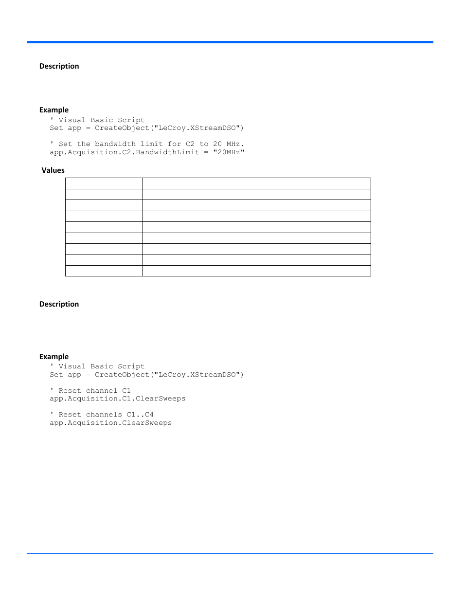 Teledyne LeCroy WavePro Automation Command User Manual | Page 30 / 667