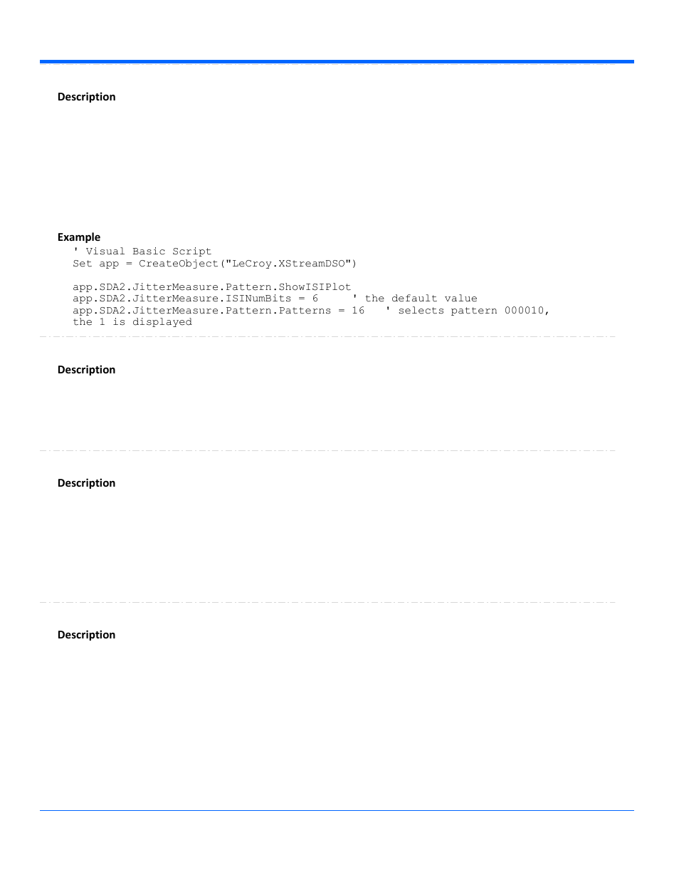 Teledyne LeCroy WavePro Automation Command User Manual | Page 315 / 667