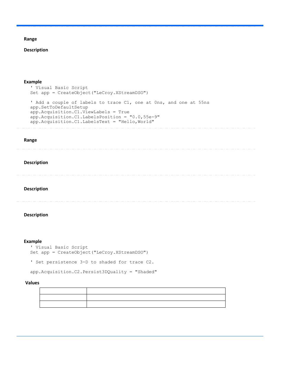 Teledyne LeCroy WavePro Automation Command User Manual | Page 33 / 667