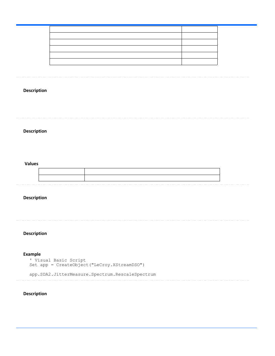 Teledyne LeCroy WavePro Automation Command User Manual | Page 333 / 667