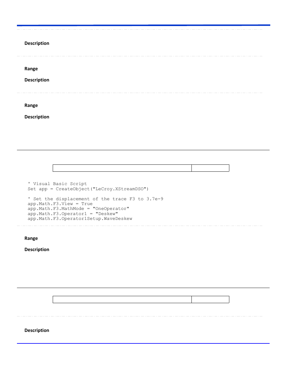 Deskew, Enhancedresolution | Teledyne LeCroy WavePro Automation Command User Manual | Page 509 / 667