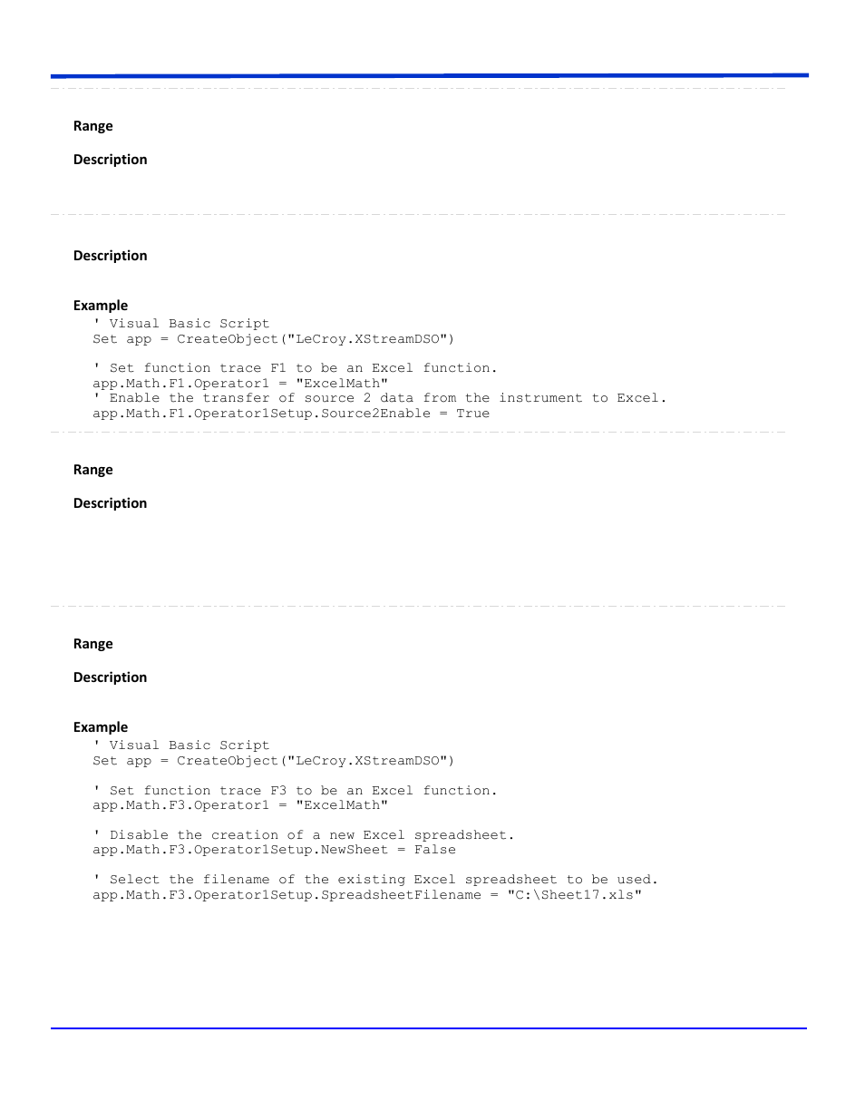 Teledyne LeCroy WavePro Automation Command User Manual | Page 514 / 667