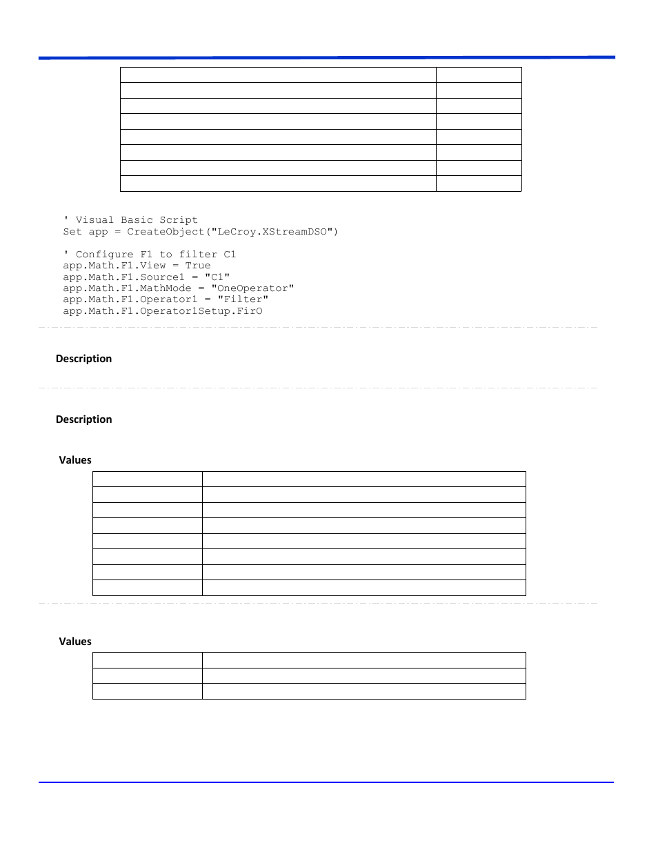 Teledyne LeCroy WavePro Automation Command User Manual | Page 518 / 667