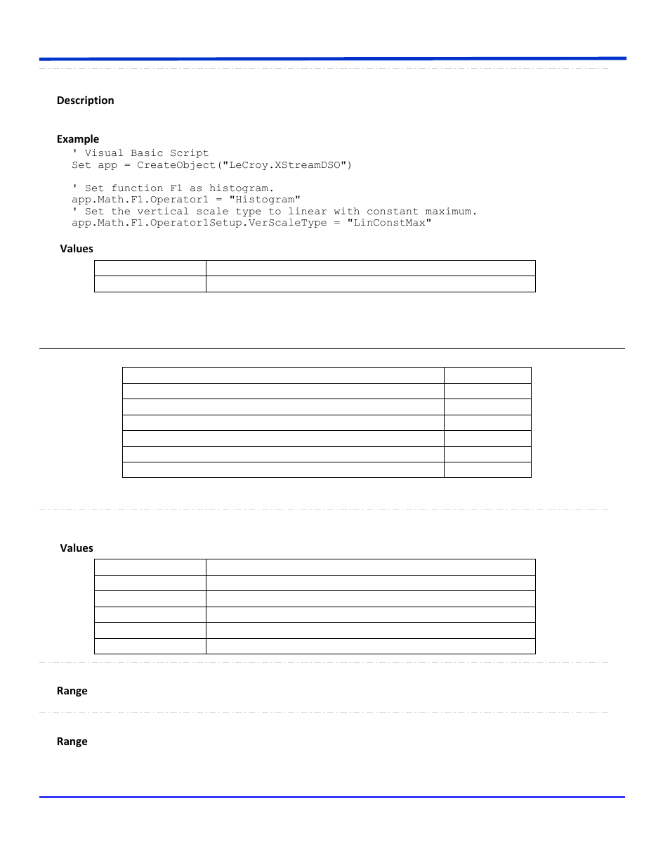 Htie2ber, App.math.fx.operatorysetup (operator = "htie2ber") | Teledyne LeCroy WavePro Automation Command User Manual | Page 522 / 667