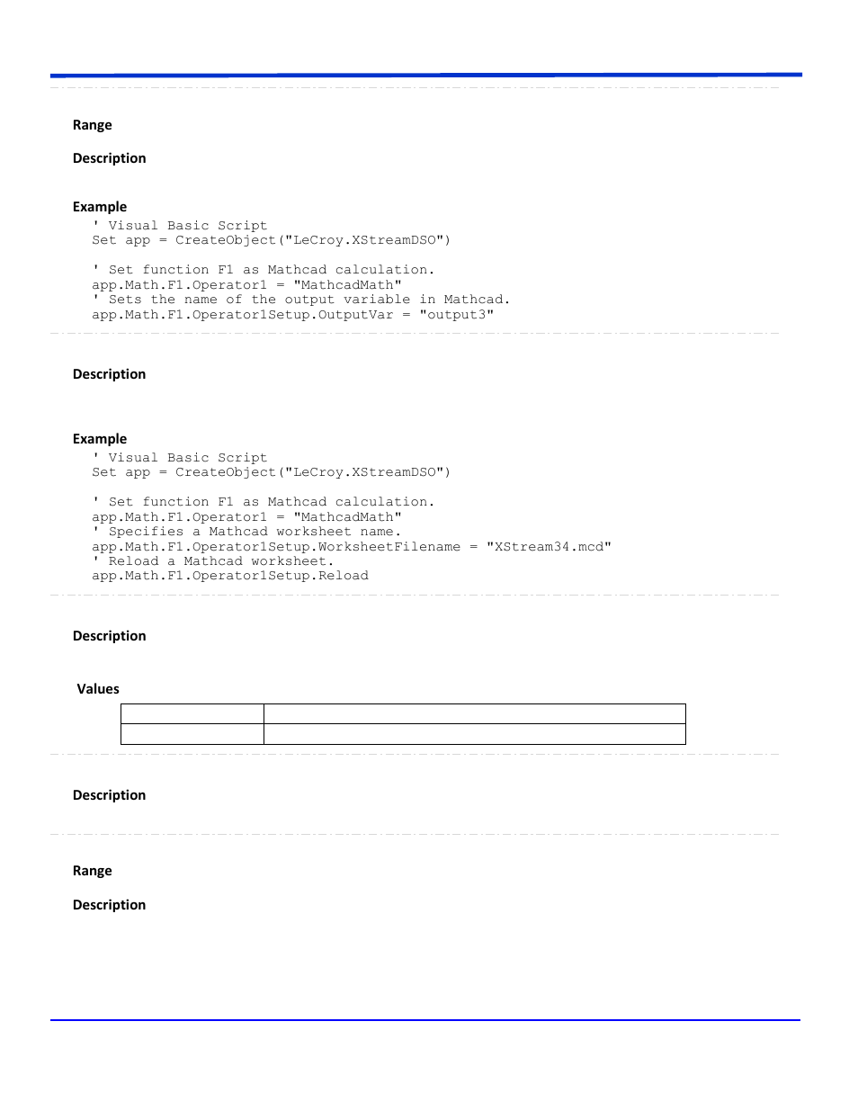 Teledyne LeCroy WavePro Automation Command User Manual | Page 538 / 667