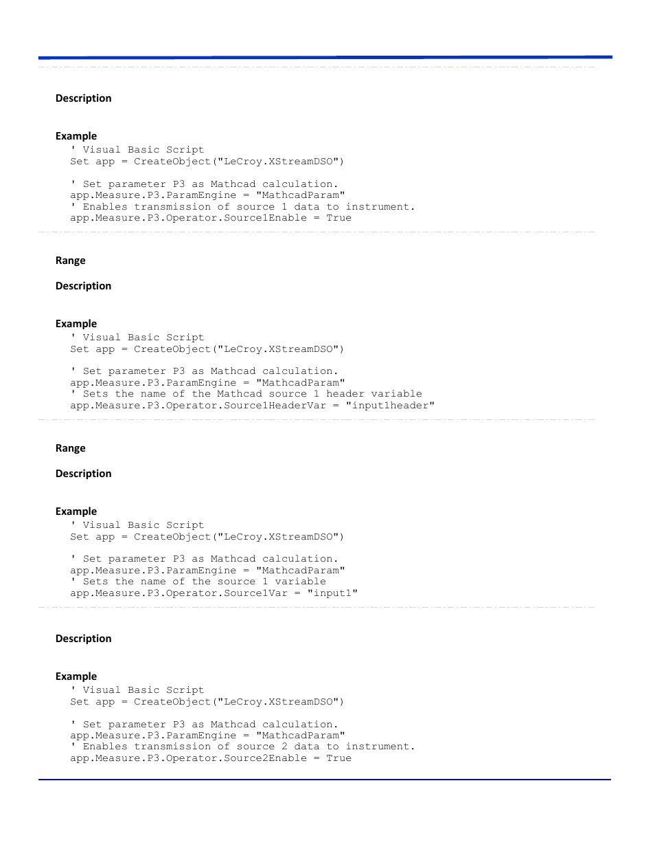 Teledyne LeCroy WavePro Automation Command User Manual | Page 562 / 667