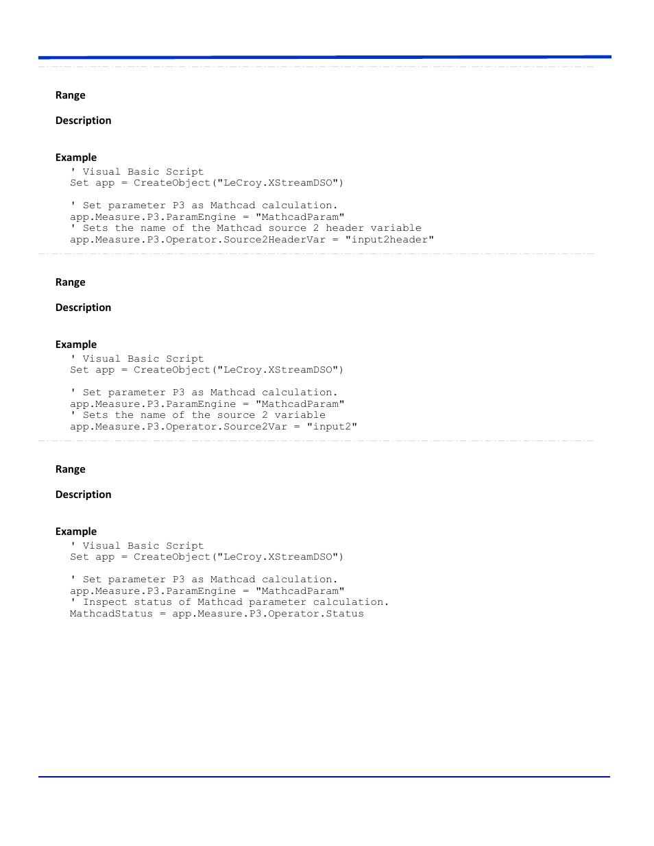 Teledyne LeCroy WavePro Automation Command User Manual | Page 563 / 667