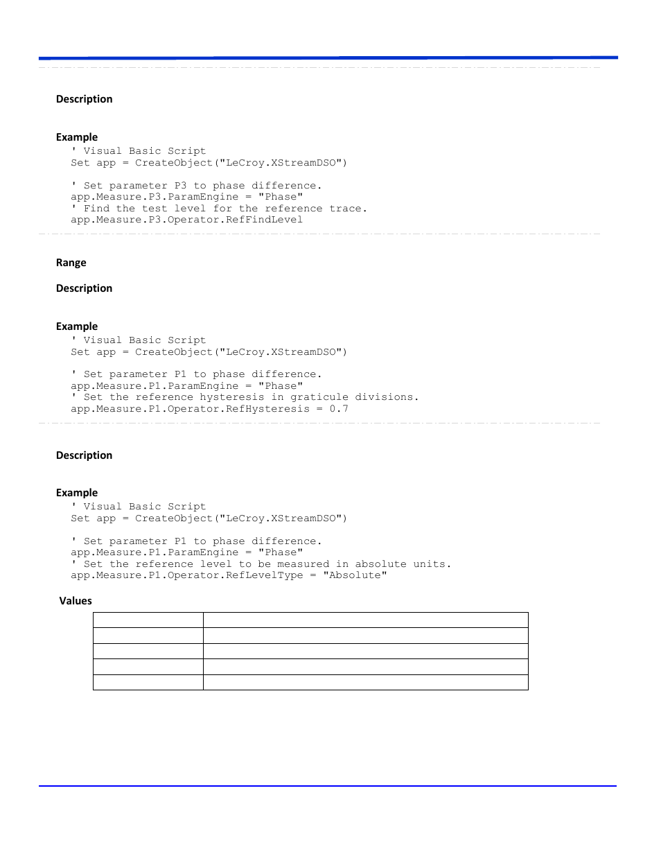 Teledyne LeCroy WavePro Automation Command User Manual | Page 629 / 667