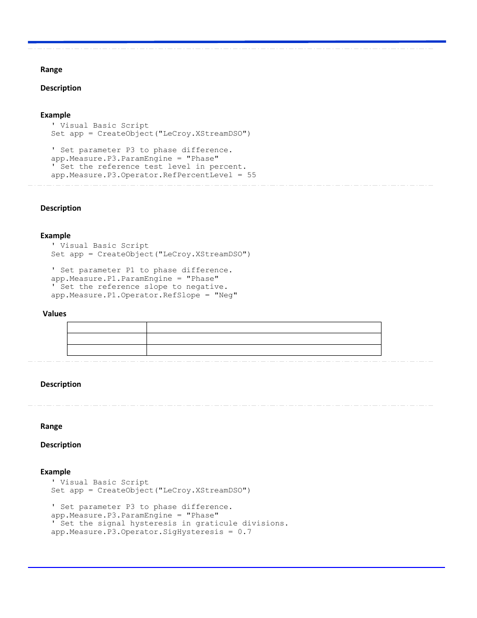 Teledyne LeCroy WavePro Automation Command User Manual | Page 630 / 667