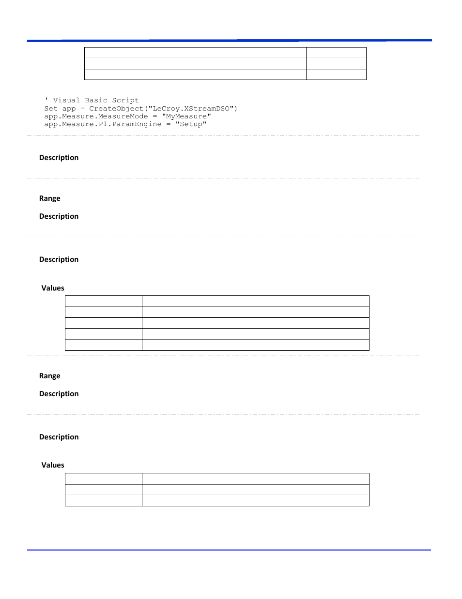 Teledyne LeCroy WavePro Automation Command User Manual | Page 647 / 667