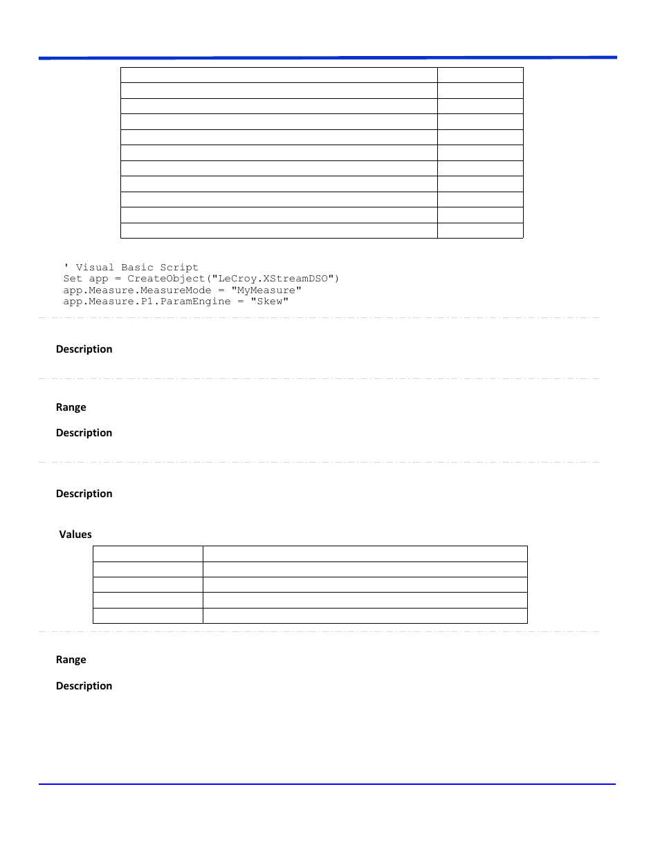 Teledyne LeCroy WavePro Automation Command User Manual | Page 649 / 667