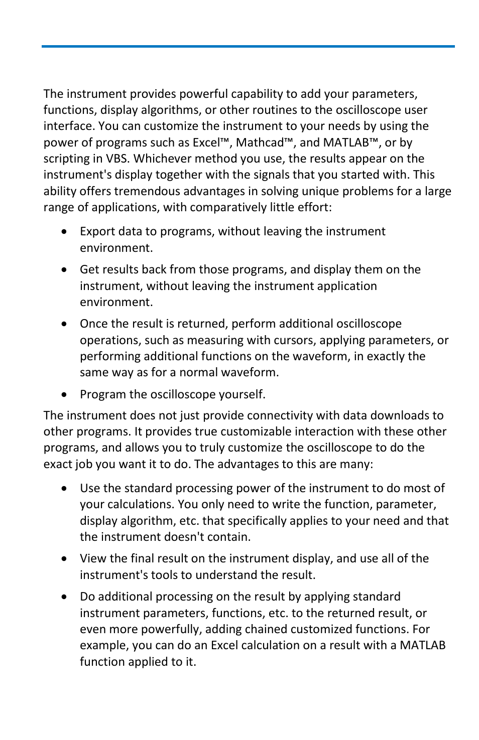 Customization overview | Teledyne LeCroy WaveMaster 8 Zi_Zi-A User Manual | Page 131 / 190