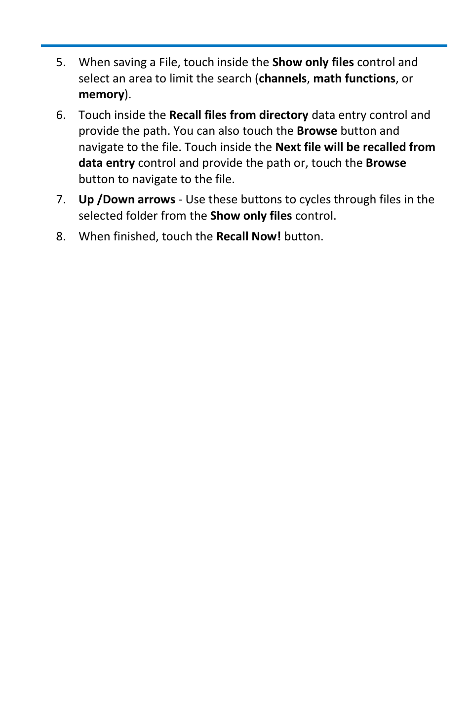 Getting started manual | Teledyne LeCroy WaveMaster 8 Zi_Zi-A User Manual | Page 143 / 190