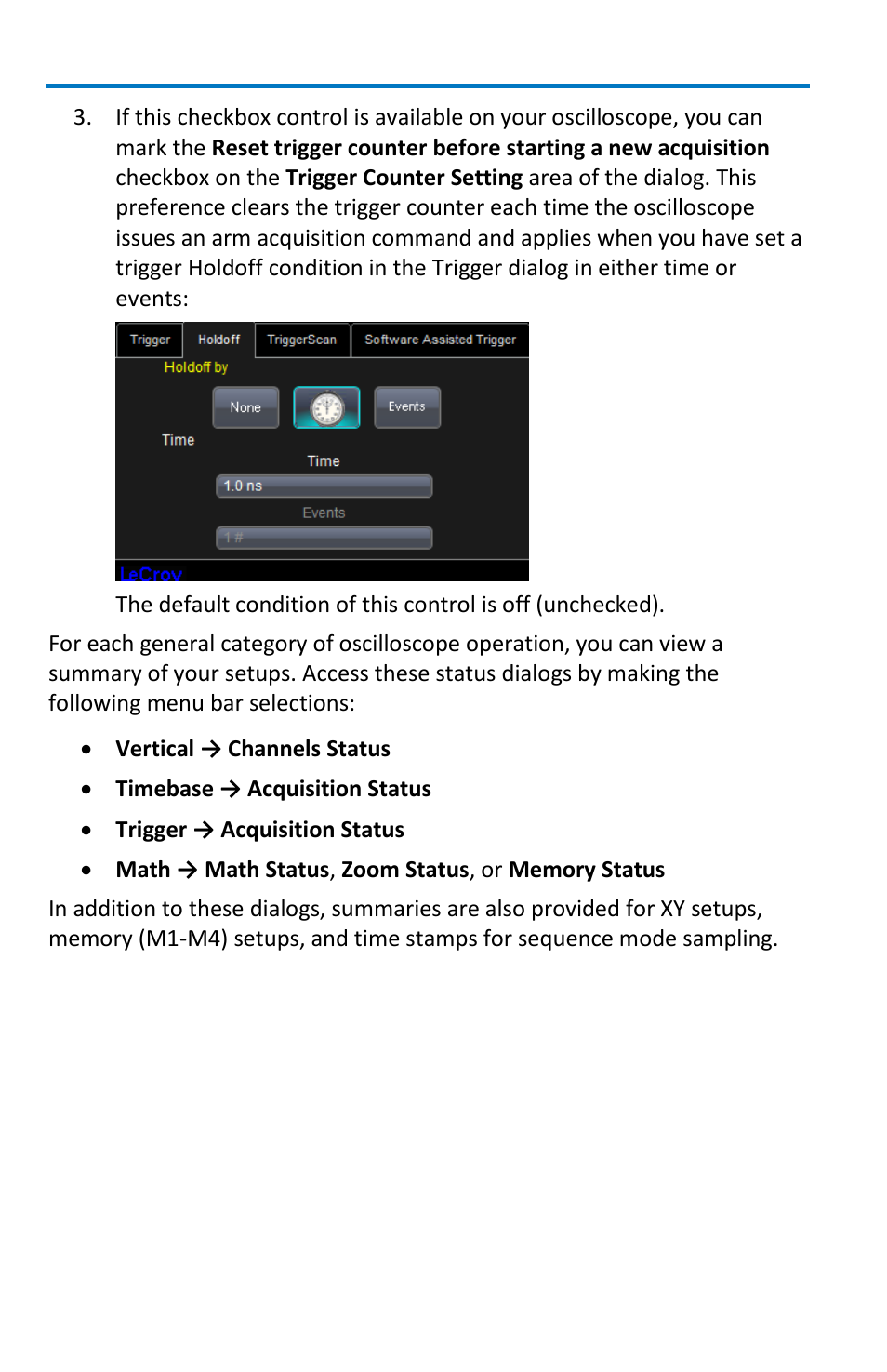 Teledyne LeCroy WaveMaster 8 Zi_Zi-A User Manual | Page 160 / 190