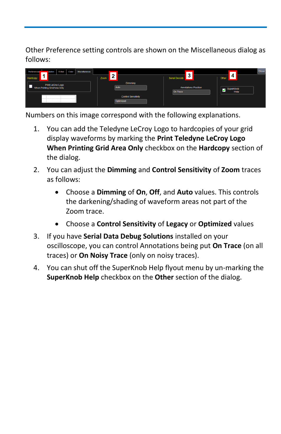 Miscellaneous | Teledyne LeCroy WaveMaster 8 Zi_Zi-A User Manual | Page 163 / 190