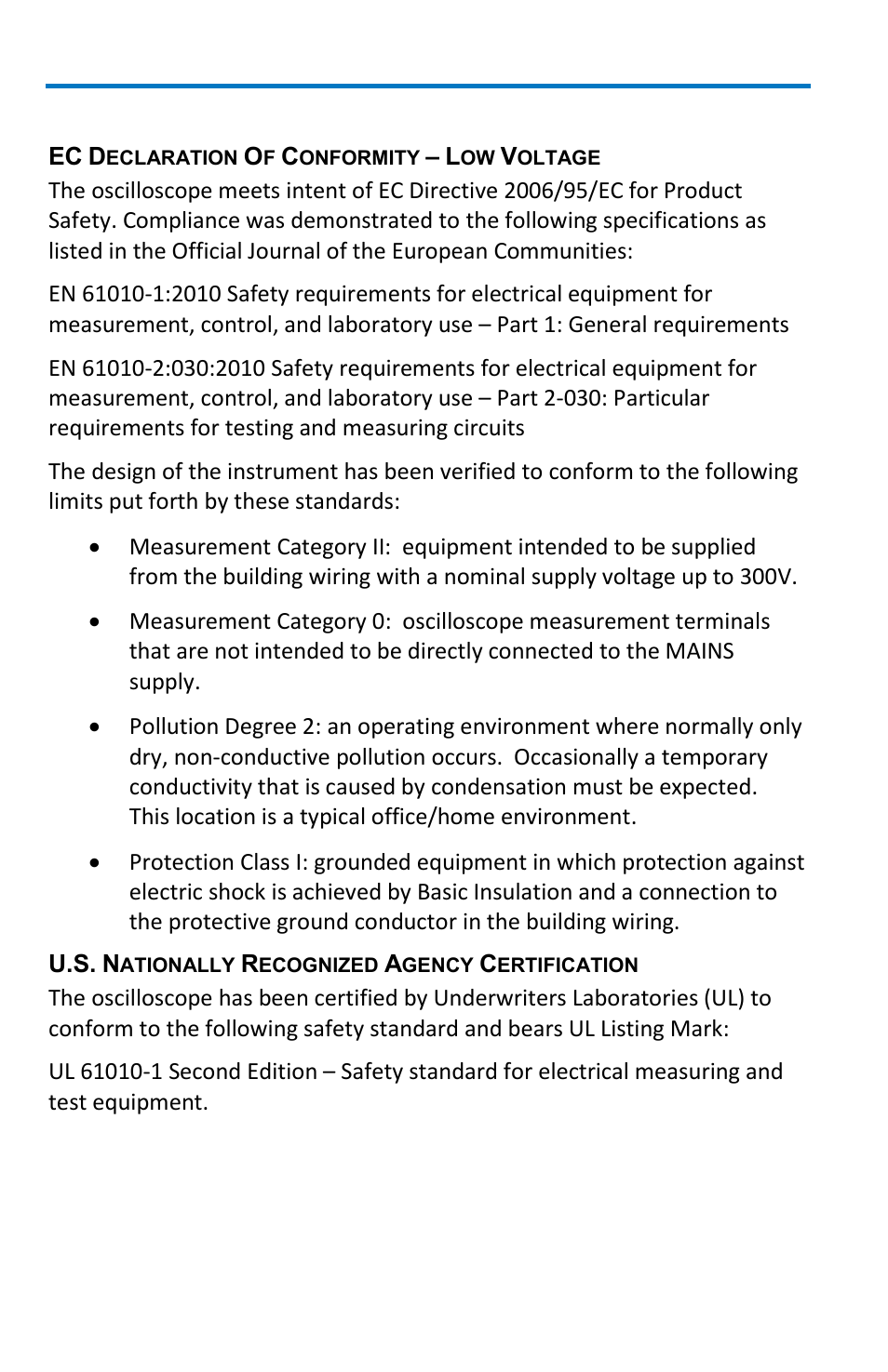 Safety compliance | Teledyne LeCroy WaveMaster 8 Zi_Zi-A User Manual | Page 170 / 190