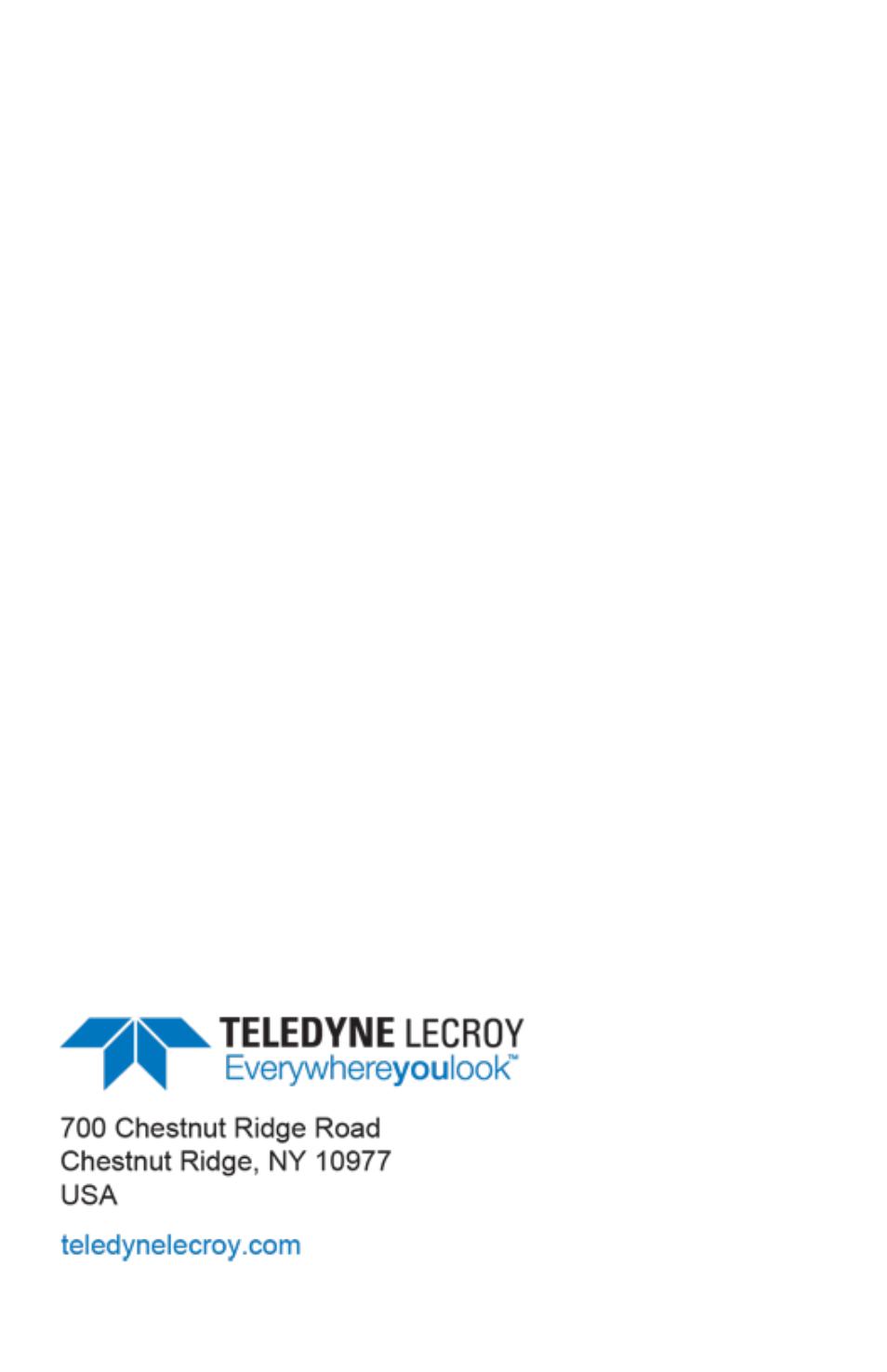 Teledyne LeCroy WaveMaster 8 Zi_Zi-A User Manual | Page 190 / 190