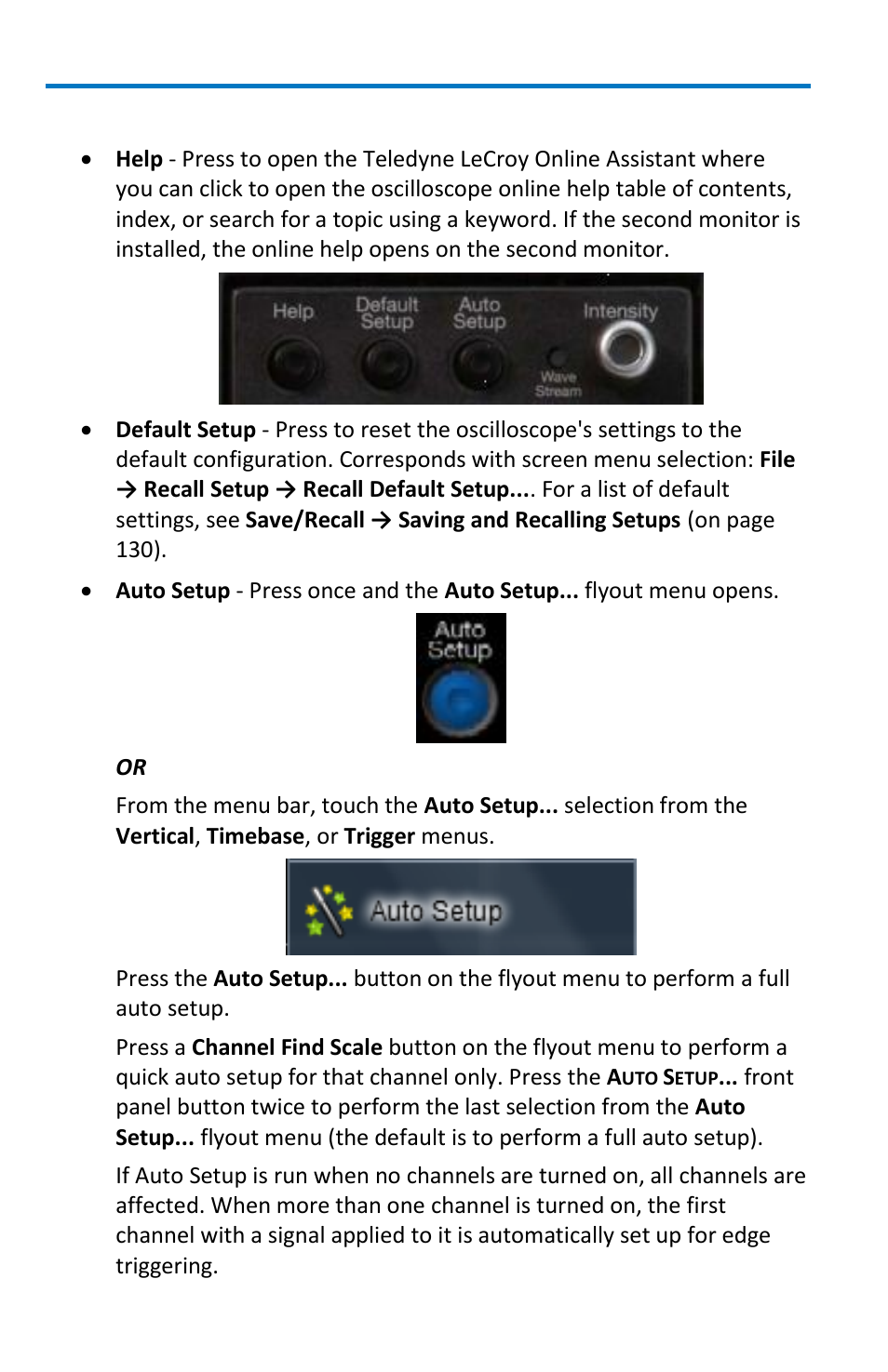 Miscellaneous controls / wavestream indicator | Teledyne LeCroy WaveMaster 8 Zi_Zi-A User Manual | Page 20 / 190