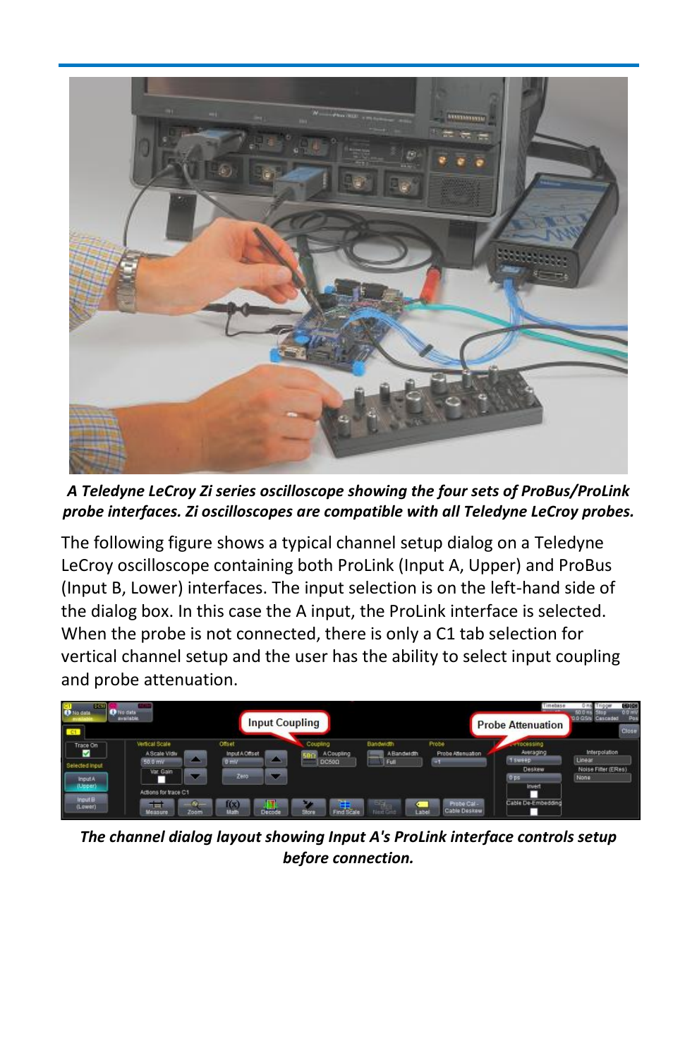 Getting started manual | Teledyne LeCroy WaveMaster 8 Zi_Zi-A User Manual | Page 27 / 190