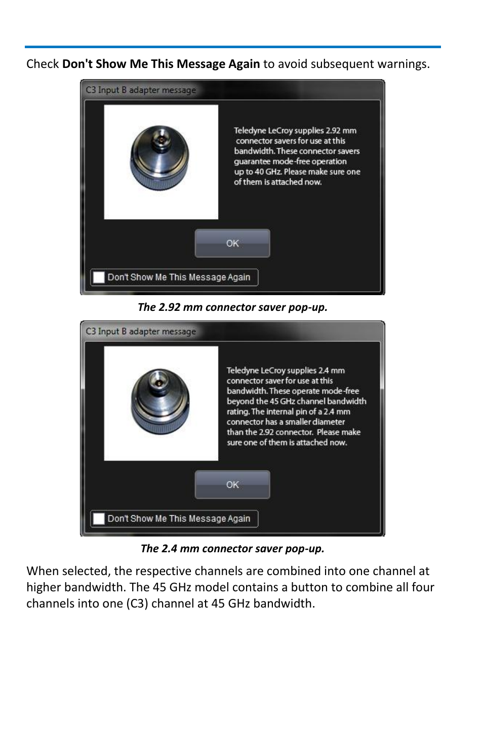 Wavemaster 8 zi/zi-a oscilloscopes | Teledyne LeCroy WaveMaster 8 Zi_Zi-A User Manual | Page 50 / 190