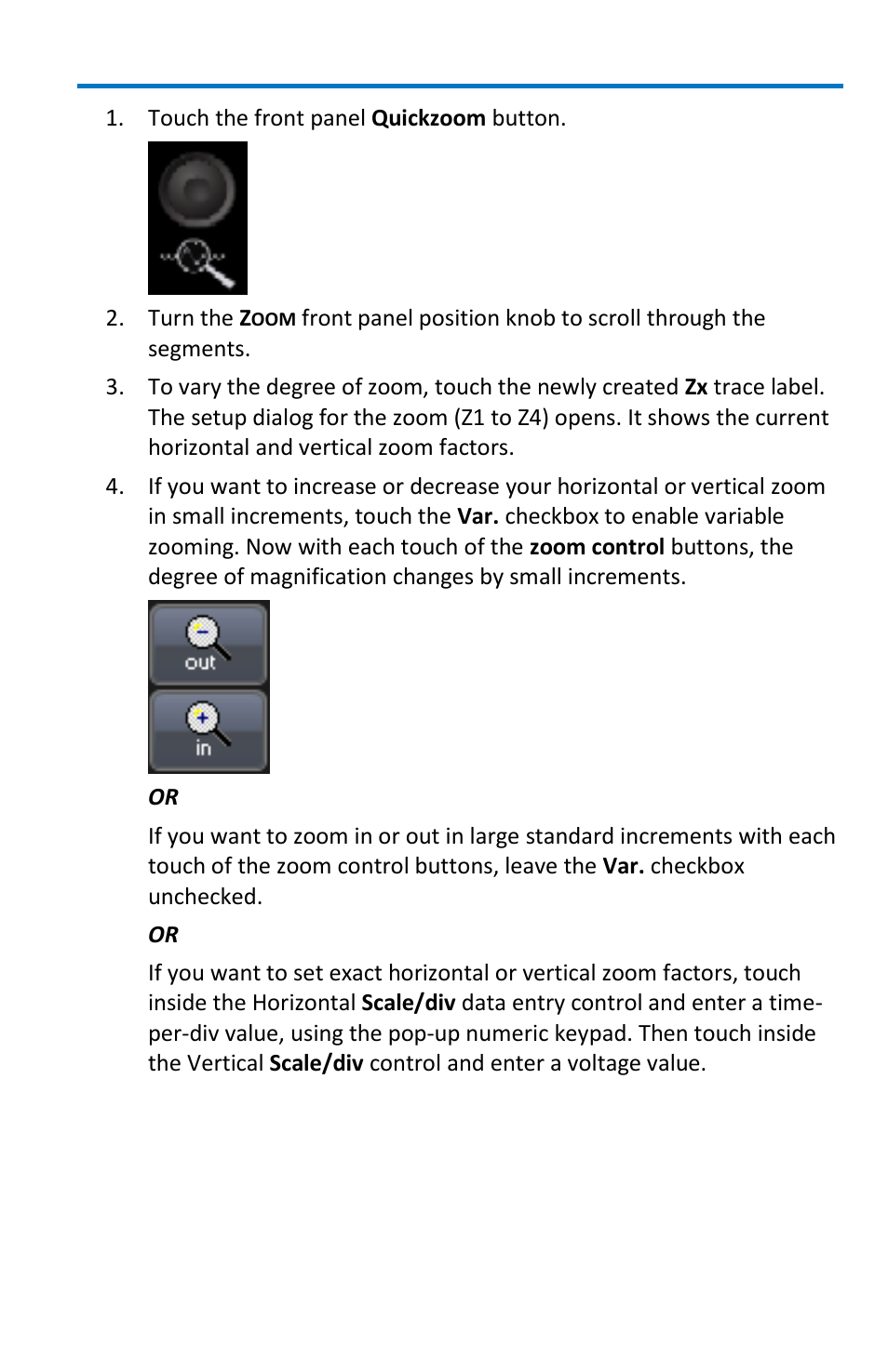 Getting started manual | Teledyne LeCroy WaveMaster 8 Zi_Zi-A User Manual | Page 59 / 190