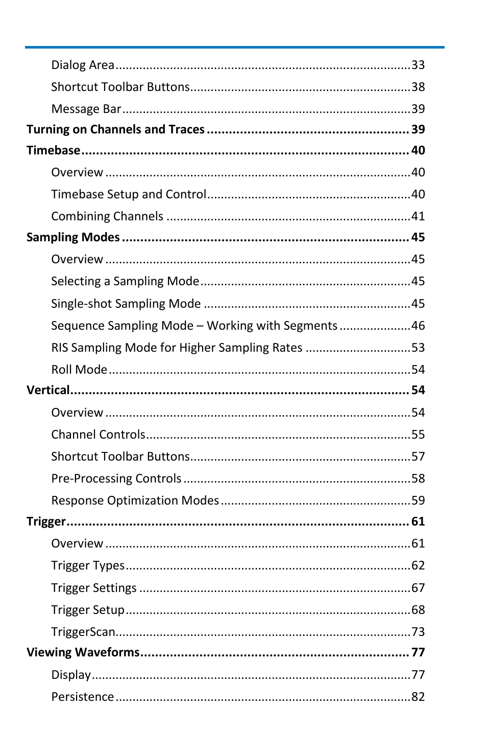 Teledyne LeCroy WaveMaster 8 Zi_Zi-A User Manual | Page 6 / 190