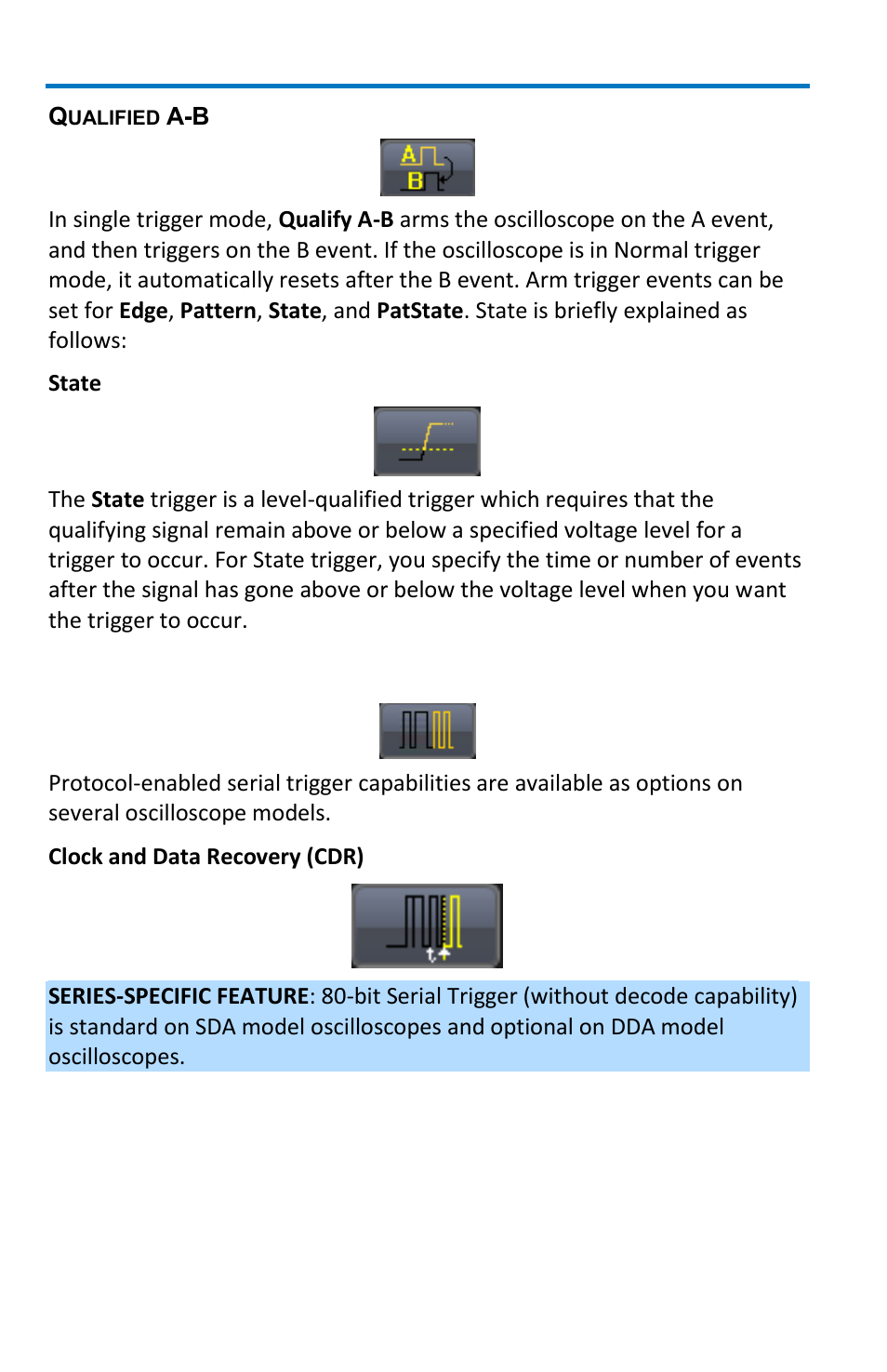 Serial trigger | Teledyne LeCroy WaveMaster 8 Zi_Zi-A User Manual | Page 74 / 190