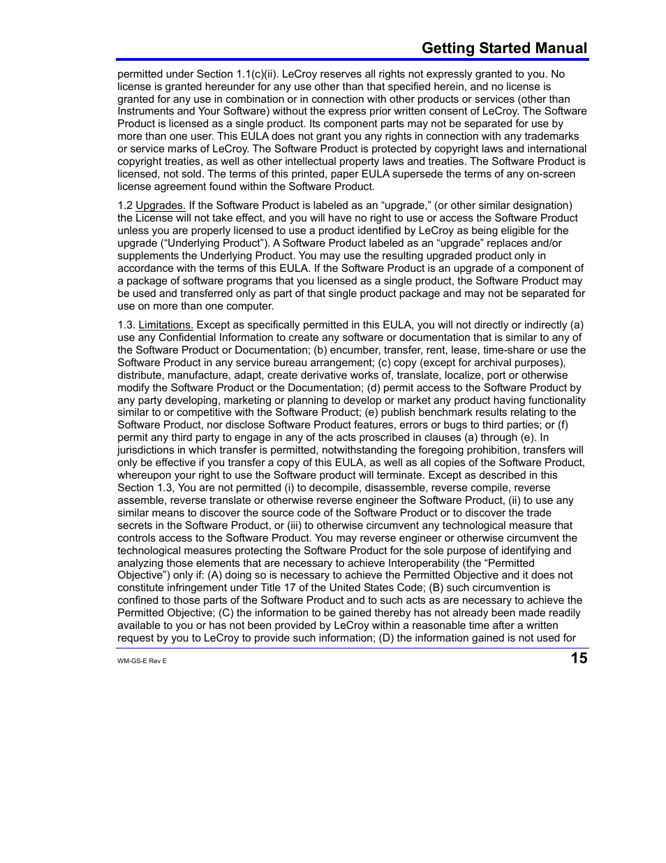 Teledyne LeCroy WaveMaster 8000A User Manual | Page 17 / 46