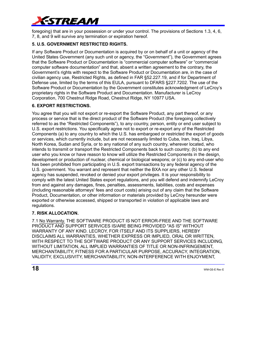 Teledyne LeCroy WaveMaster 8000A User Manual | Page 20 / 46