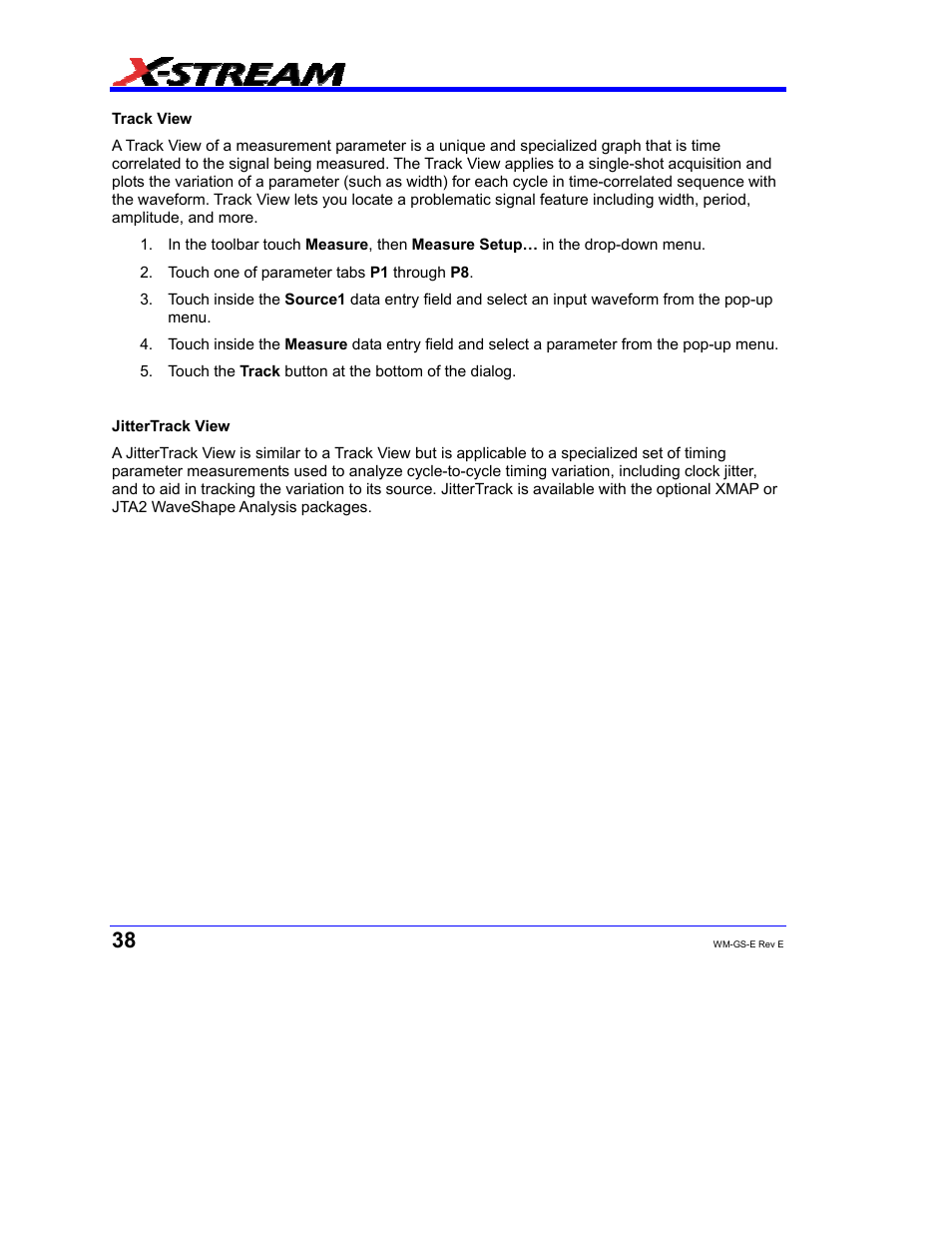 Teledyne LeCroy WaveMaster 8000A User Manual | Page 40 / 46