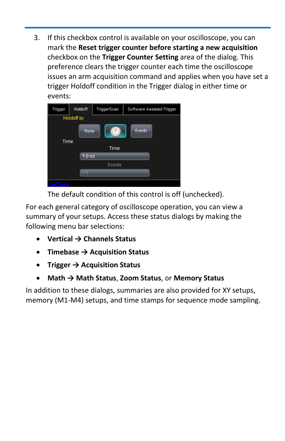 Teledyne LeCroy WavePro 7 Zi_Zi-A User Manual | Page 157 / 188