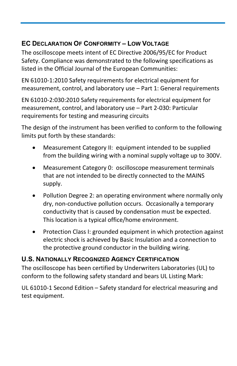 Safety compliance | Teledyne LeCroy WavePro 7 Zi_Zi-A User Manual | Page 169 / 188