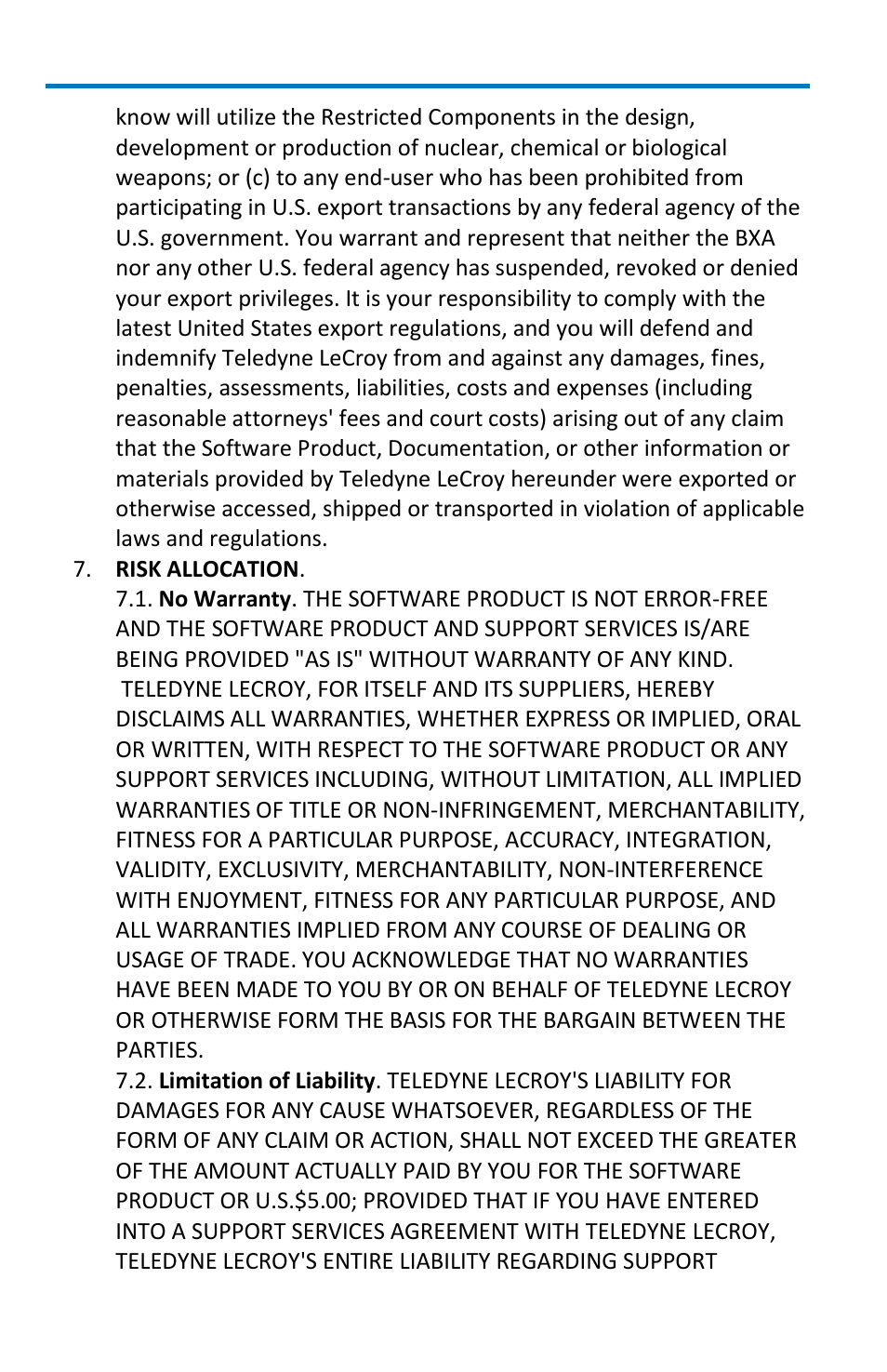 Teledyne LeCroy WavePro 7 Zi_Zi-A User Manual | Page 178 / 188