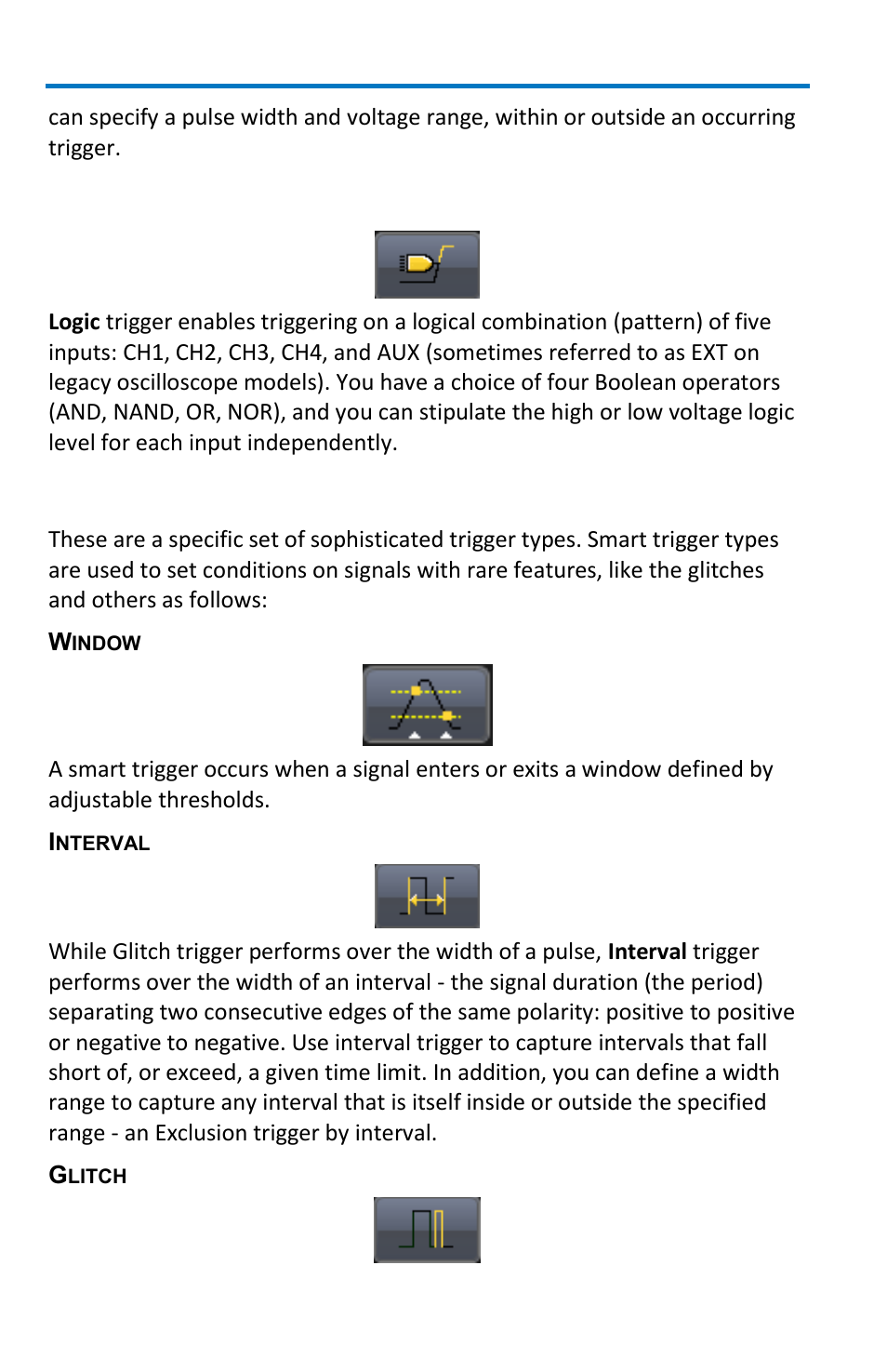 Pattern (logic), Smart | Teledyne LeCroy WavePro 7 Zi_Zi-A User Manual | Page 68 / 188