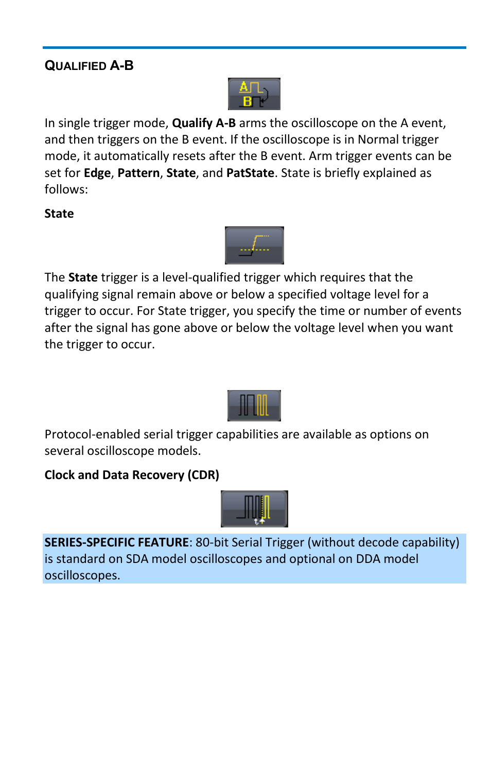 Serial trigger | Teledyne LeCroy WavePro 7 Zi_Zi-A User Manual | Page 71 / 188