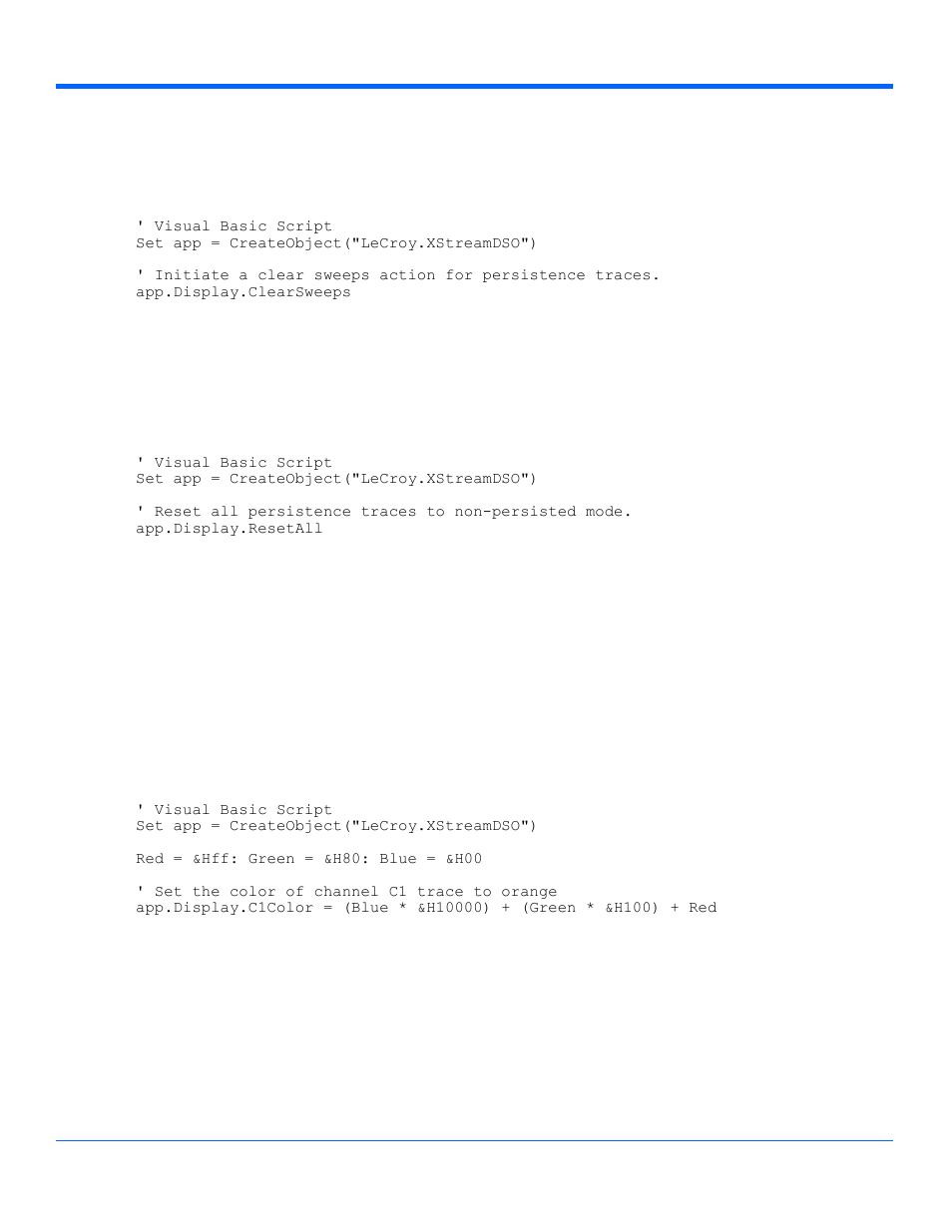 Chapter three | Teledyne LeCroy WaveExpert series Automation Manual User Manual | Page 105 / 285