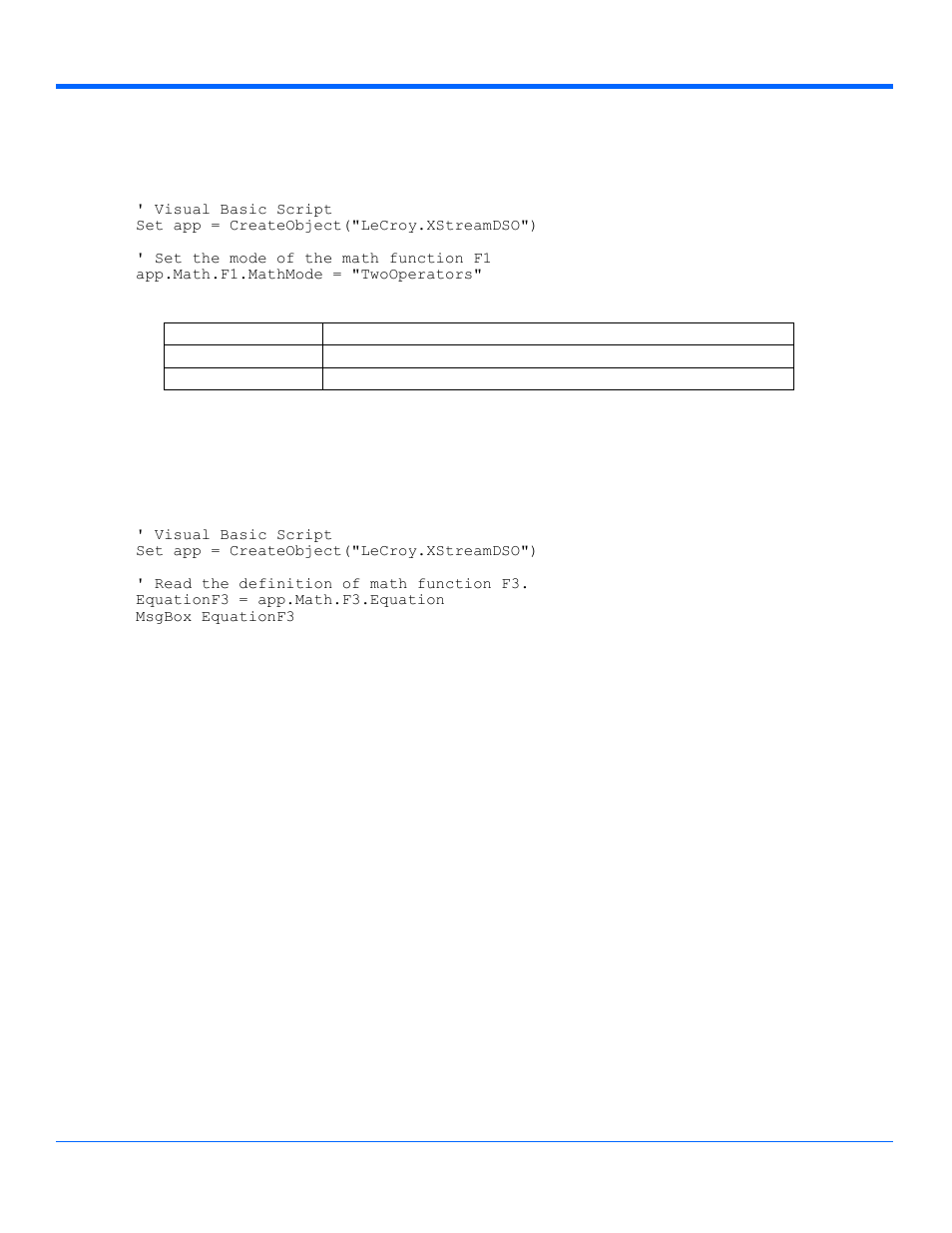 Chapter three | Teledyne LeCroy WaveExpert series Automation Manual User Manual | Page 127 / 285