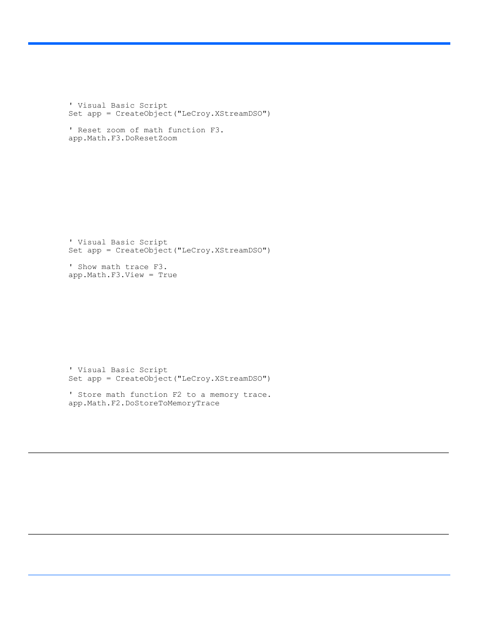 Operator1setup, Result, Chapter three | Teledyne LeCroy WaveExpert series Automation Manual User Manual | Page 130 / 285