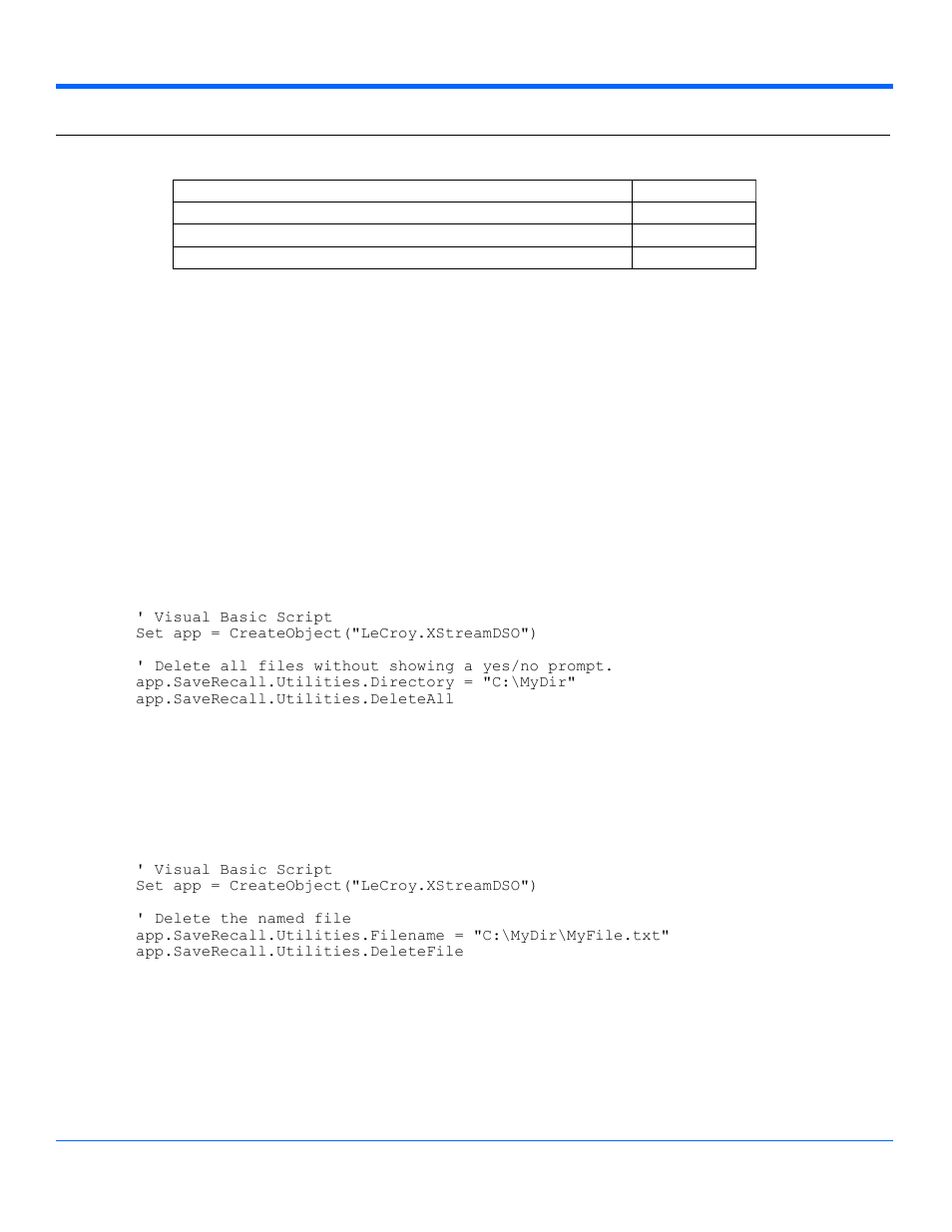 Utilities, Chapter three | Teledyne LeCroy WaveExpert series Automation Manual User Manual | Page 170 / 285