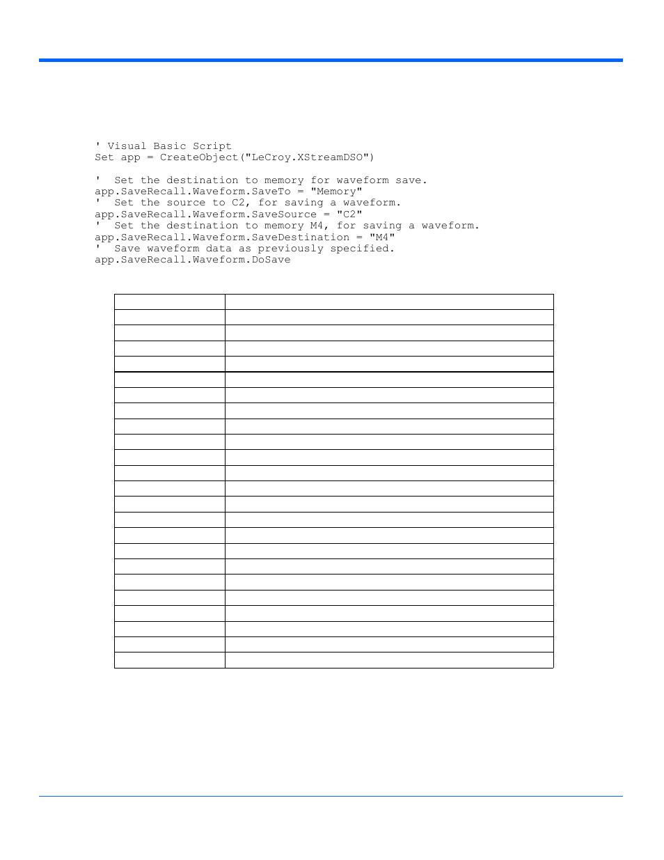 Chapter three, Control reference | Teledyne LeCroy WaveExpert series Automation Manual User Manual | Page 173 / 285