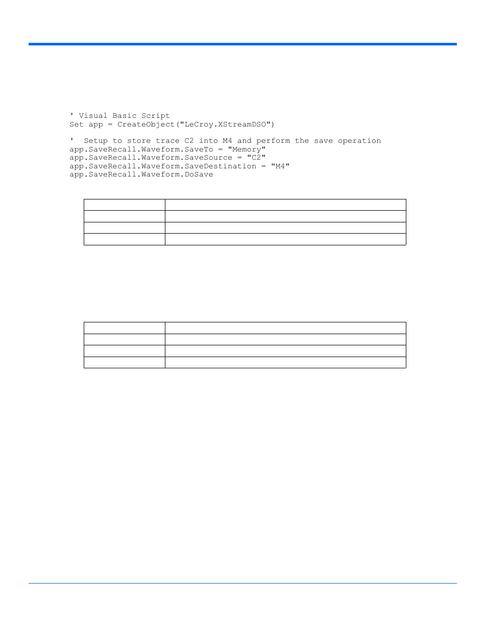 Chapter three | Teledyne LeCroy WaveExpert series Automation Manual User Manual | Page 174 / 285