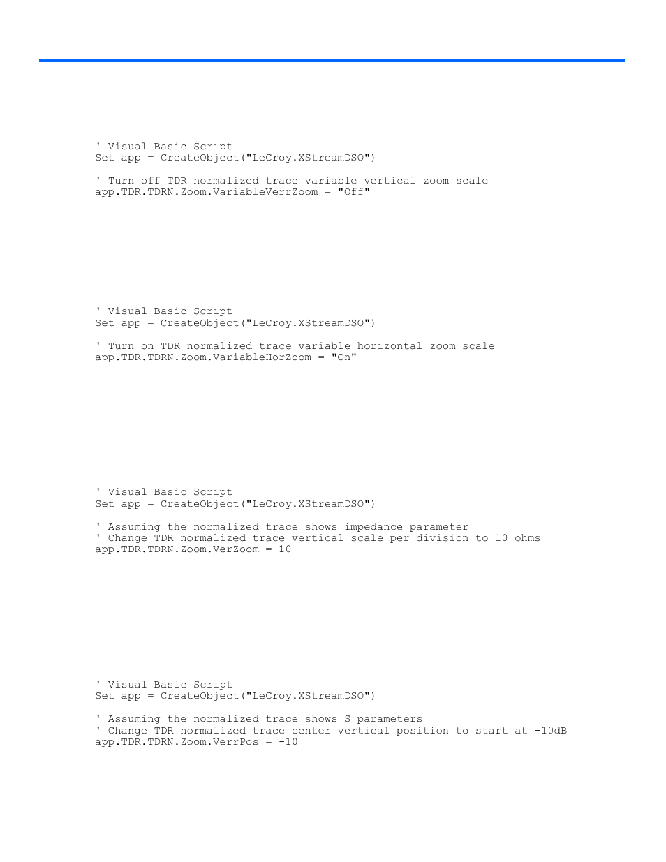 Chapter three | Teledyne LeCroy WaveExpert series Automation Manual User Manual | Page 180 / 285