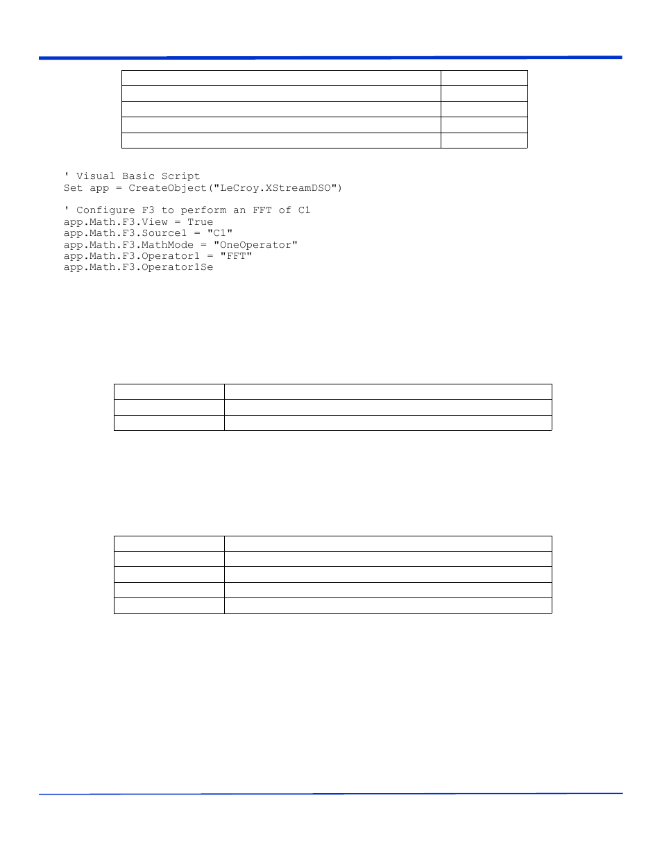 Chapter four, Control reference | Teledyne LeCroy WaveExpert series Automation Manual User Manual | Page 209 / 285